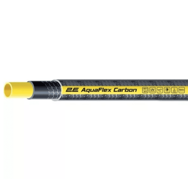 Шланг садовый 2Е AquaFlex Carbon 3/4“ 30м (2E-GHE34GE30) - Фото 2 Шланг садовый 2Е AquaFlex Carbon 3/4“ 30м (2E-GHE34GE30) - изображение 2