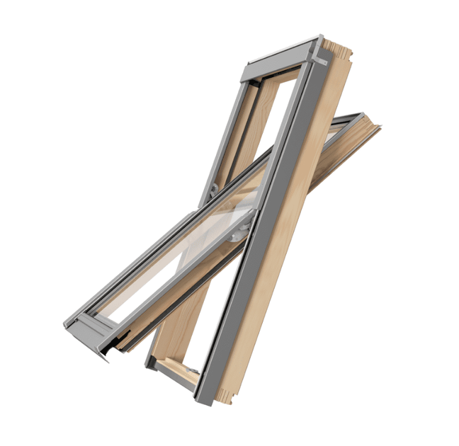 Окно мансардное RoofLITE AVY B900 S6A 114x118см дерево - Фото 1 Окно мансардное RoofLITE AVY B900 S6A 114x118см дерево - изображение 1