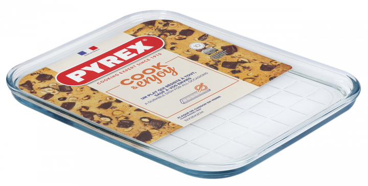Противень стеклянный Pyrex B&E 291B000/8416 (32см) - изображение 2