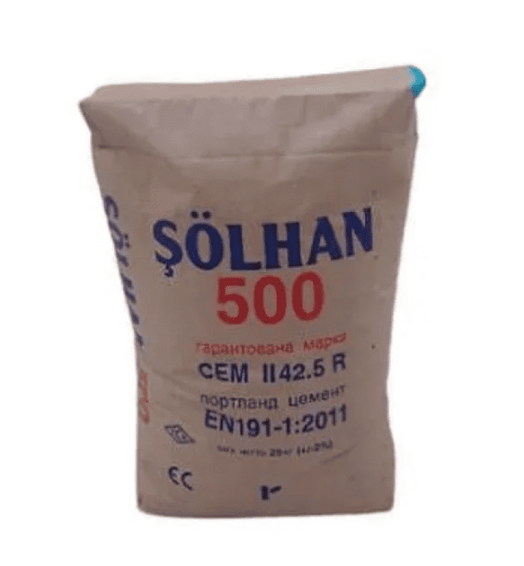 Портландцемент Solhan СЕМ 500 25 кг - изображение 2