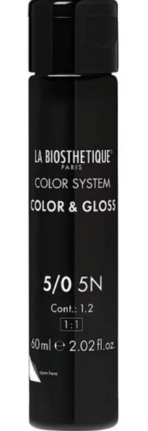 LA BIOSTHETIQUE Color and Gloss Безаммиачная гель-краска для волос, 10.0, 60 мл Лёгкий светлый блондин - изображение 2