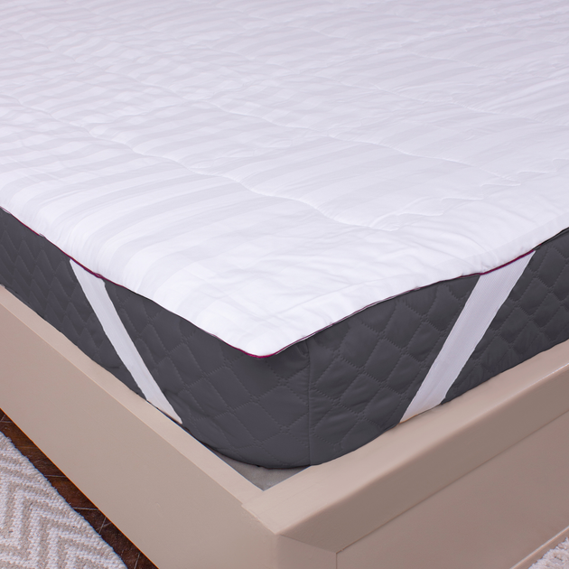 Наматрацник MirSon DeLuxe шовк 550 200x200 см від Rozetka на платформі USKIDKA Акція на Наматрацник MirSon DeLuxe шовк 550 200x200 см від Rozetka