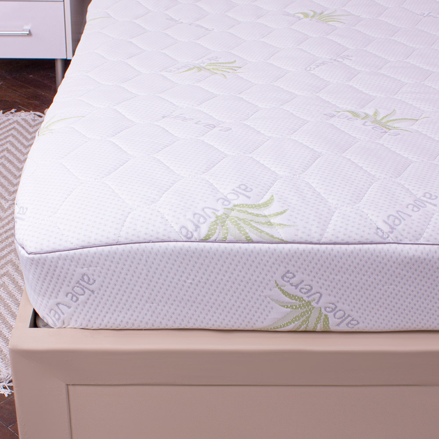Наматрацник MirSon №1004 Alberto Eco Aloe Vera 80х200 см від Rozetka на платформі USKIDKA Акція на Наматрацник MirSon №1004 Alberto Eco Aloe Vera 80х200 см від Rozetka