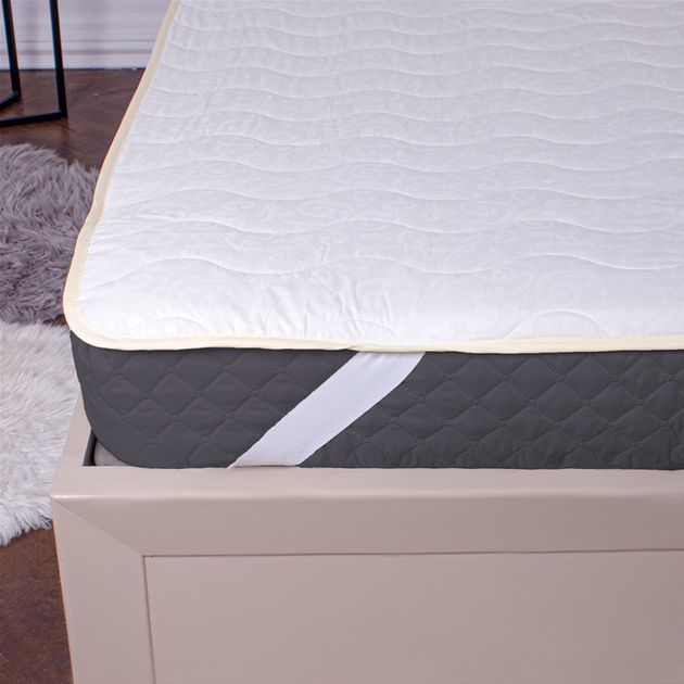 Наматрацник MirSon Eco Light №1723 Bamboo Звичайний на резинці по кутах 200x200 см від Rozetka на платформі USKIDKA Акція на Наматрацник MirSon Eco Light №1723 Bamboo Звичайний на резинці по кутах 200x200 см від Rozetka