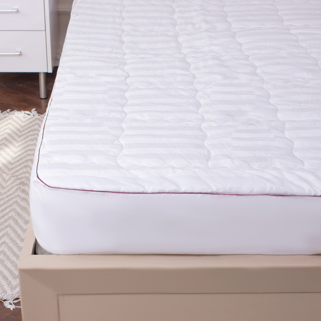 Наматрацник MirSon DeLuxe Cotton 4091 200x200 см від Rozetka на платформі USKIDKA Акція на Наматрацник MirSon DeLuxe Cotton 4091 200x200 см від Rozetka