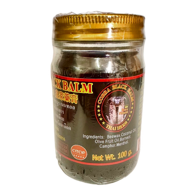 Бальзам Thai herb від болів у суглобах чорний зміїний 100 гр - зображення 1