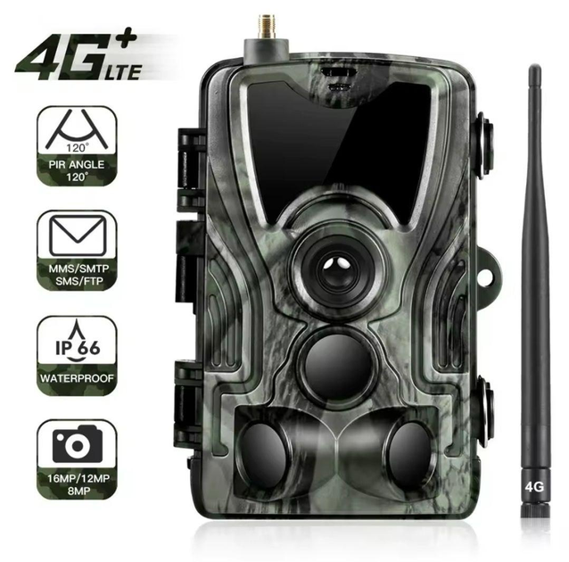 4G Фотоловушка, охотничья камера Suntek HC-801LTE 20 Мп,SMS,MMS - изображение 1
