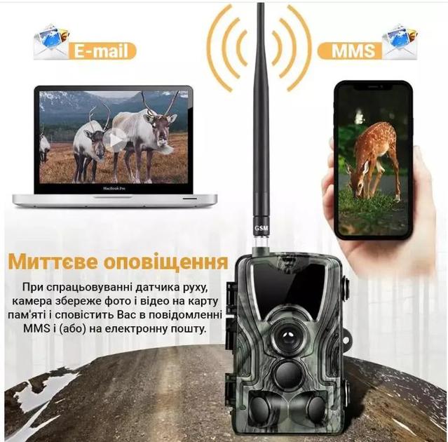 4G Фотоловушка, охотничья камера Suntek HC-801LTE 20 Мп,SMS,MMS - изображение 4