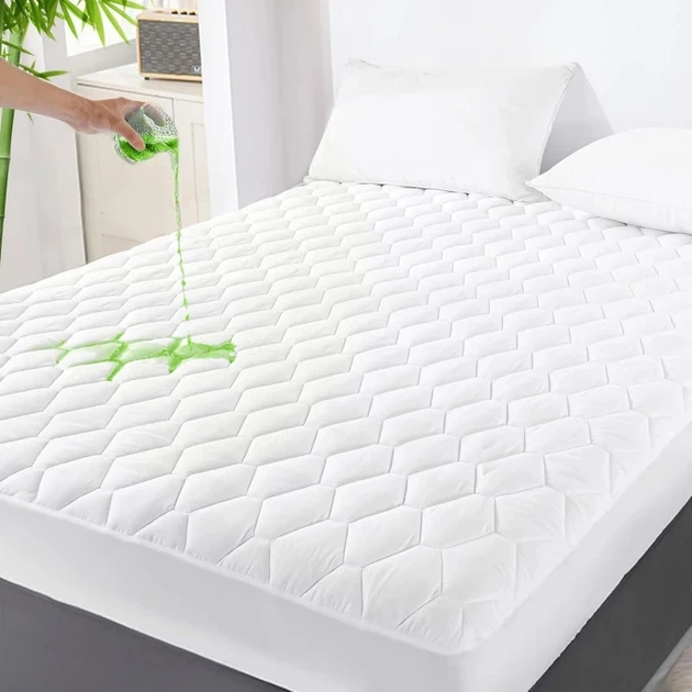 Наматрасник MirSon №7003 AquaCotton Mattress Protector водонепроницаемый на резинке по периметру 90 x 200 см (2200010909050) - Фото 3 Наматрасник MirSon №7003 AquaCotton Mattress Protector водонепроницаемый на резинке по периметру 90 x 200 см (2200010909050) - изображение 3