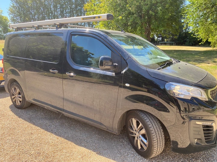 Дефлекторы окон ветровики Toyota Proace 16- 2шт CLOVER Тойота Проэйс АМ00548932 - изображение 5
