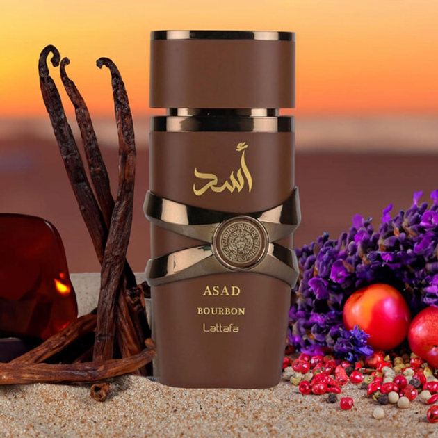 Парфумована вода для чоловіків Lattafa Asad Bourbon 100 мл (6290362340362) - зображення 3