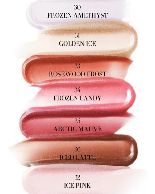Блеск для губ с эффектом увеличения Giorgio Armani Prisma Glassy Icy Plumper (Frozen Candy 34) 3.5 ml - изображение 3