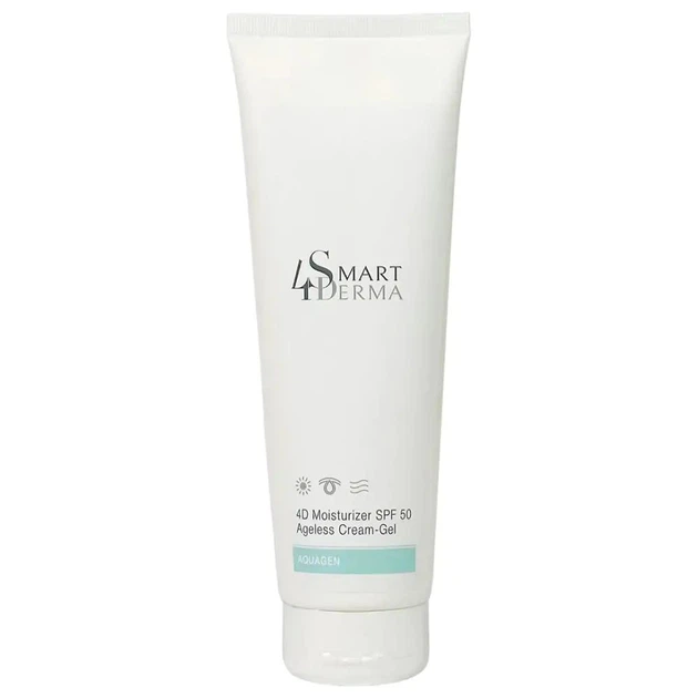 Невесомый крем-гель SPF 50 Smart4Derma 4D Moisturizer Ageless Cream-Gel 230мл - Фото 1 Невесомый крем-гель SPF 50 Smart4Derma 4D Moisturizer Ageless Cream-Gel 230мл - изображение 1