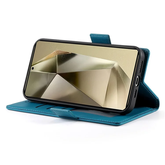 Чохол-книжка SmartWallet Pro з кишенями для карток Samsung Galaxy S25 Ultra Синій (6120113_4) - Фото 3 Чохол-книжка SmartWallet Pro з кишенями для карток Samsung Galaxy S25 Ultra Синій (6120113_4) - зображення 3