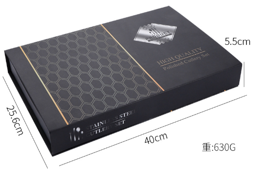 Набір столових приборів Modern glossy silver на 6 персон 24 предмети - Фото 4 Набір столових приборів Modern glossy silver на 6 персон 24 предмети - зображення 4