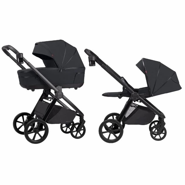 Коляска універсальна CARRELLO Omega CRL-6540 (2in1) Cosmo Black /1/ - Фото 3 Коляска універсальна CARRELLO Omega CRL-6540 (2in1) Cosmo Black /1/ - изображение 3