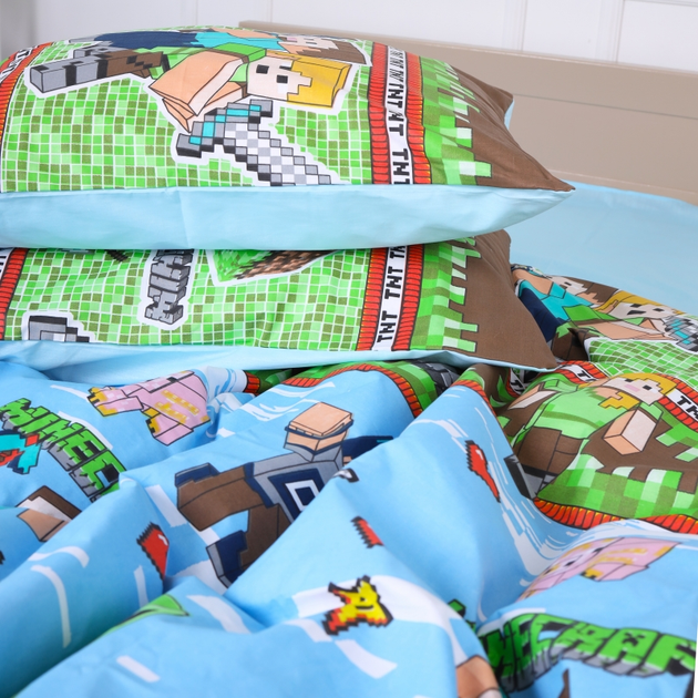 Наволочка MirSon 17-0571 - 1 Minecraft War Ranforce Elite 60х60 см від Rozetka на платформі USKIDKA Акція на Наволочка MirSon 17-0571 - 1 Minecraft War Ranforce Elite 60х60 см від Rozetka