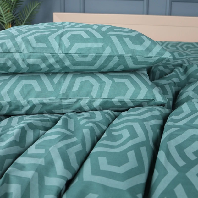 Наволочка MirSon Бязь 17-0622 Geometry Emerald 60х60 см від Rozetka на платформі USKIDKA Акція на Наволочка MirSon Бязь 17-0622 Geometry Emerald 60х60 см від Rozetka