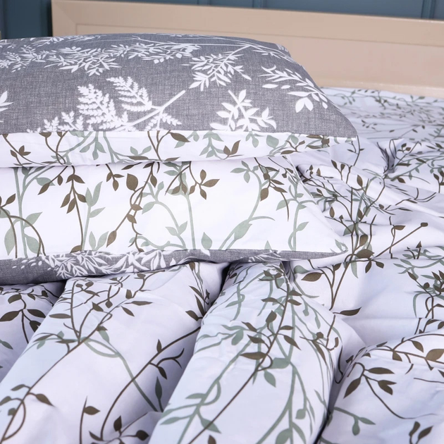 Наволочка MirSon 17-0668 Grey Blooms Бязь 60x60 см від Rozetka на платформі USKIDKA Акція на Наволочка MirSon 17-0668 Grey Blooms Бязь 60x60 см від Rozetka