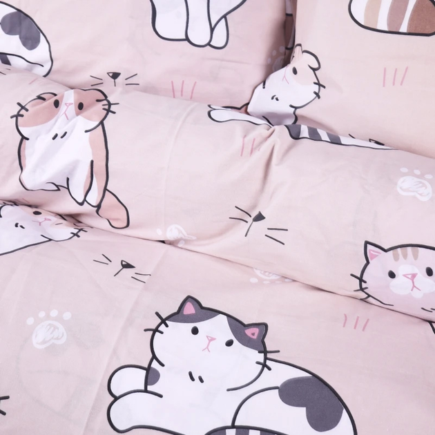 Підковдра MirSon Ranforce Elite 17-0665 Cream Kittens 143х210 см від Rozetka на платформі USKIDKA Акція на Підковдра MirSon Ranforce Elite 17-0665 Cream Kittens 143х210 см від Rozetka
