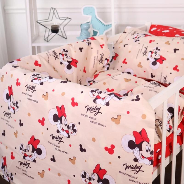 Підковдра MirSon полуторна євро 160x220 см Kids Time 20-0027 Mine mouse бязь від Rozetka на платформі USKIDKA Акція на Підковдра MirSon полуторна євро 160x220 см Kids Time 20-0027 Mine mouse бязь від Rozetka