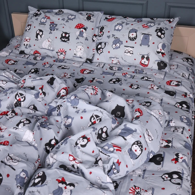 Підковдра MirSon Бязь 17-0672 Silver Owlets 160х220 від Rozetka на платформі USKIDKA Акція на Підковдра MirSon Бязь 17-0672 Silver Owlets 160х220 від Rozetka