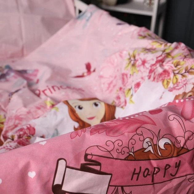 Підковдра MirSon Бязь 17-0701 Princess Sofia Полуторна євро 160х220 см від Rozetka на платформі USKIDKA Акція на Підковдра MirSon Бязь 17-0701 Princess Sofia Полуторна євро 160х220 см від Rozetka