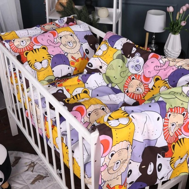Підковдра MirSon Бязь 17-0674 Rainbow Zoo 160х220 см від Rozetka на платформі USKIDKA Акція на Підковдра MirSon Бязь 17-0674 Rainbow Zoo 160х220 см від Rozetka