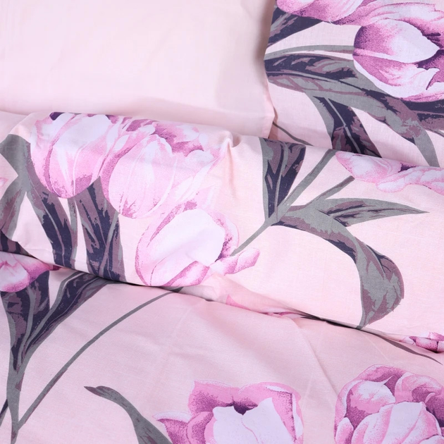 Підковдра MirSon Ranforce Elite 17-0744 Pink Tulips 160х220 см від Rozetka на платформі USKIDKA Акція на Підковдра MirSon Ranforce Elite 17-0744 Pink Tulips 160х220 см від Rozetka
