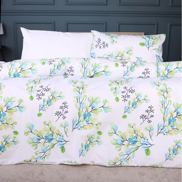 Підковдра MirSon двоспальна 175x210 см 17-0707 Spring Branches Ranforce Elite від Rozetka на платформі USKIDKA Акція на Підковдра MirSon двоспальна 175x210 см 17-0707 Spring Branches Ranforce Elite від Rozetka
