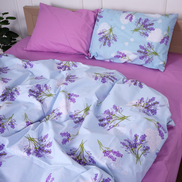Підковдра MirSon Бязь 17-0130 Lavender sea 175х210 см від Rozetka на платформі USKIDKA Акція на Підковдра MirSon Бязь 17-0130 Lavender sea 175х210 см від Rozetka