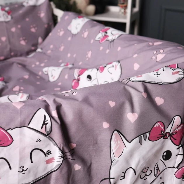Підковдра MirSon Ranforce Elite 17-0691 Cat with a paw Двуспальна 175х210 см від Rozetka на платформі USKIDKA Акція на Підковдра MirSon Ranforce Elite 17-0691 Cat with a paw Двуспальна 175х210 см від Rozetka