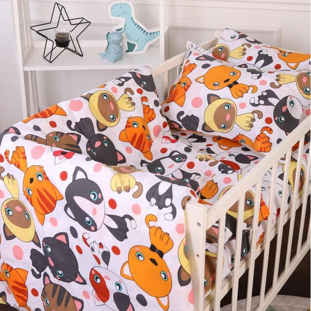 Підковдра MirSon Бязь 20-0035 Colored Kittens 175х210 см від Rozetka на платформі USKIDKA Акція на Підковдра MirSon Бязь 20-0035 Colored Kittens 175х210 см від Rozetka