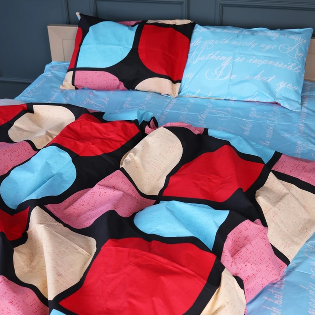Підковдра MirSon Бязь 17-0747 Turquoise Details 175х210 см від Rozetka на платформі USKIDKA Акція на Підковдра MirSon Бязь 17-0747 Turquoise Details 175х210 см від Rozetka