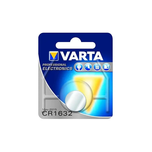 Батарейка літієва VARTA Lithium 6632 (CR1632) - Фото 2 Батарейка літієва VARTA Lithium 6632 (CR1632) - зображення 2