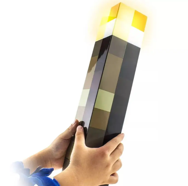 Ночник OEM Minecraft Torch Майнкрафт с креплением на стену - изображение 3