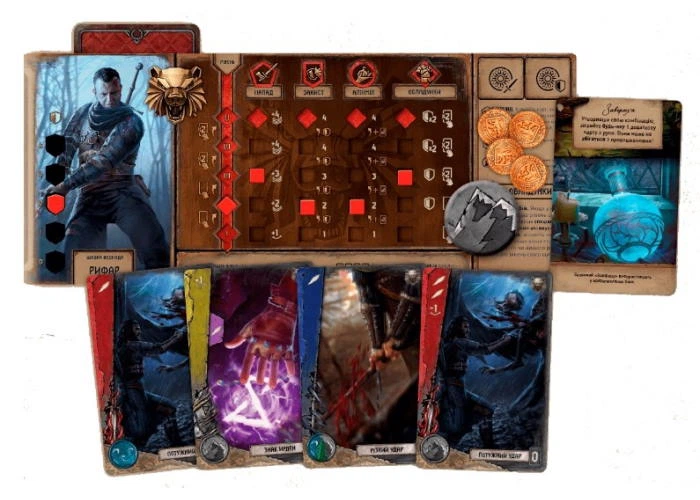 Настільна гра Geekach Games Відьмак. Старий світ - Делюкс видання (Тhe Witcher: Old World - Deluxe) (укр.) (GKCH025DL) - зображення 10