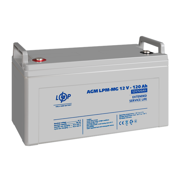 Акумулятор мультигелевий LogicPower LPM-MG 12V - 120 Ah - зображення 4
