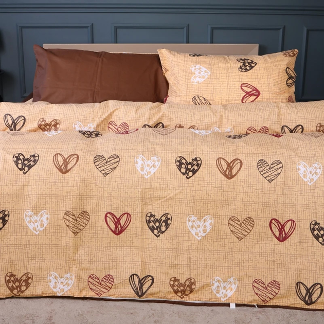 Підковдра MirSon King Size 220x240 см 17-0705 Toffee Hearts Ranforce Elite від Rozetka на платформі USKIDKA Акція на Підковдра MirSon King Size 220x240 см 17-0705 Toffee Hearts Ranforce Elite від Rozetka