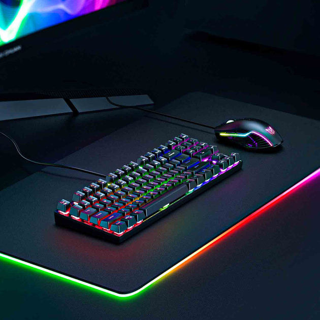 Игровой набор Gaming Combo 2-in-1 Механическая клавиатура ENG ONIKUMA G26 + мышь ONIKUMA CW905 - изображение 11