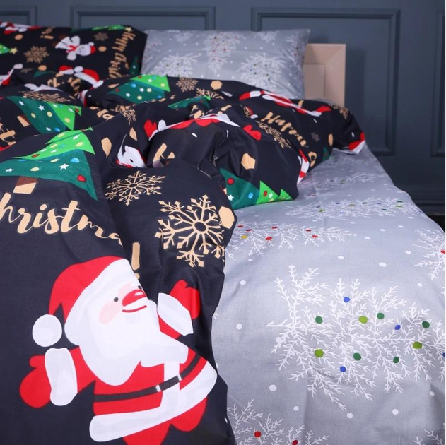 Простирадло MirSon полуторне 150x220 см 17-0678 Frosty Fun Бязь від Rozetka на платформі USKIDKA Акція на Простирадло MirSon полуторне 150x220 см 17-0678 Frosty Fun Бязь від Rozetka