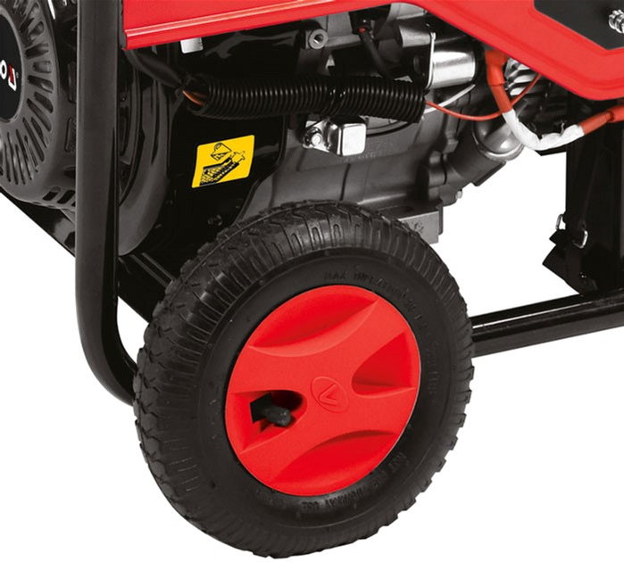 Generator benzynowy YATO 4.25/5.5 kW 230/380 V 1-3 fazy 25 l (1.1 l oleju) z blokiem przepięciowym AVR (YT-85460)   - obraz 3