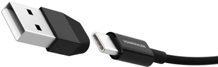 Автомобільна бездротова зарядка Vonmahlen Aura Car Black (AUC00005) - зображення 4