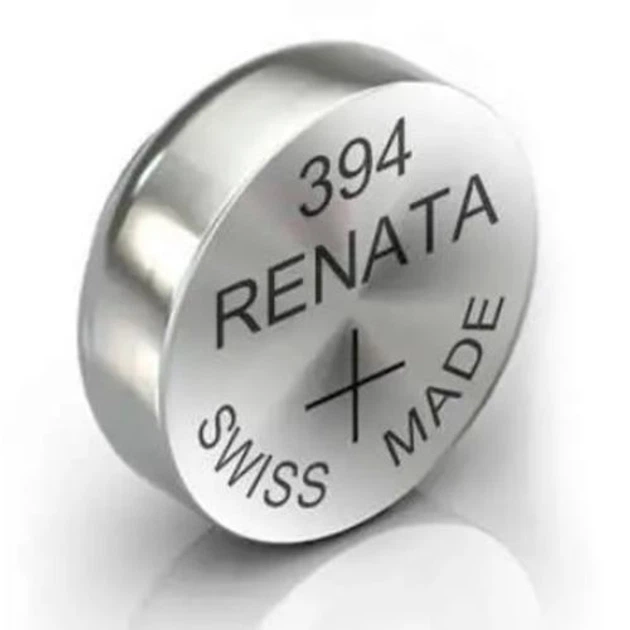 Батарейка для часов серебряно-цинковая Renata 394 SR936SW AG9 194 LR45 LR936 Silver Oxide 1.55v (115) - Фото 1 Батарейка для часов серебряно-цинковая Renata 394 SR936SW AG9 194 LR45 LR936 Silver Oxide 1.55v (115) - изображение 1