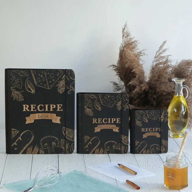 Книга для записів кулінарних рецептів "Recipe book" А5 22,5х17см (NB-103-2) - изображение 2
