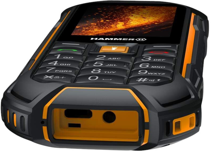 Мобільний телефон MyPhone Hammer Boost 2 LTE Black-Orange (TEL001027) - зображення 7