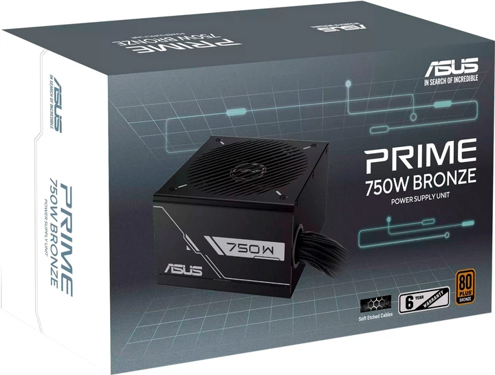 Zasilacz Asus Prime 750W Bronze (90YE00Y0-B0NA00) - obraz 12