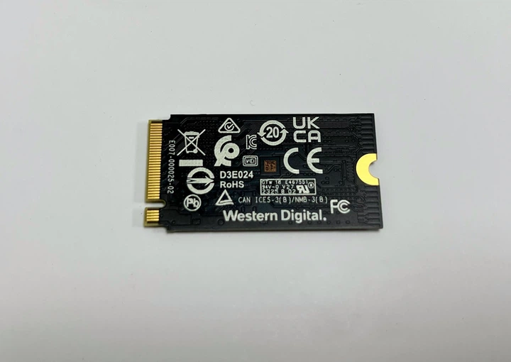 Western Digital PC SN740 NVMe™ SSD 512 ГБ, M.2 2242 – фото, отзывы