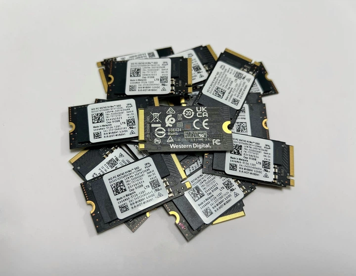Western Digital PC SN740 NVMe™ SSD 512 ГБ, M.2 2242 – фото, отзывы