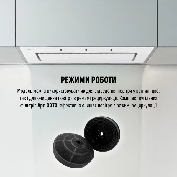 Вытяжка perfelli nuova 6pwr bianco - изображение 8